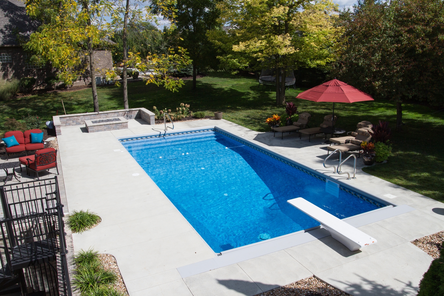 1 Inground Pool Company In Indiana, Pictures Inground Swimming Pools