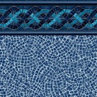 Cambridge Blue Infinity Tile - Cobblestone Infinity Bottom - 20 Mil Infinity